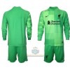 Maglia da Calcio Portiere a Maniche Lunghe Liverpool Casa 2021-22 per Bambino